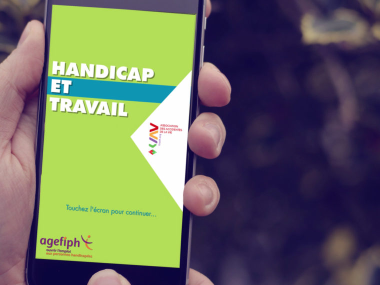 "Handicap & travail" , une appli pour mieux affronter le parcours du combattant