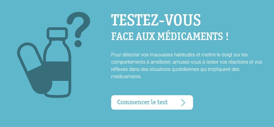 Quizz medicaments sur on-peut-mieux-faire.com