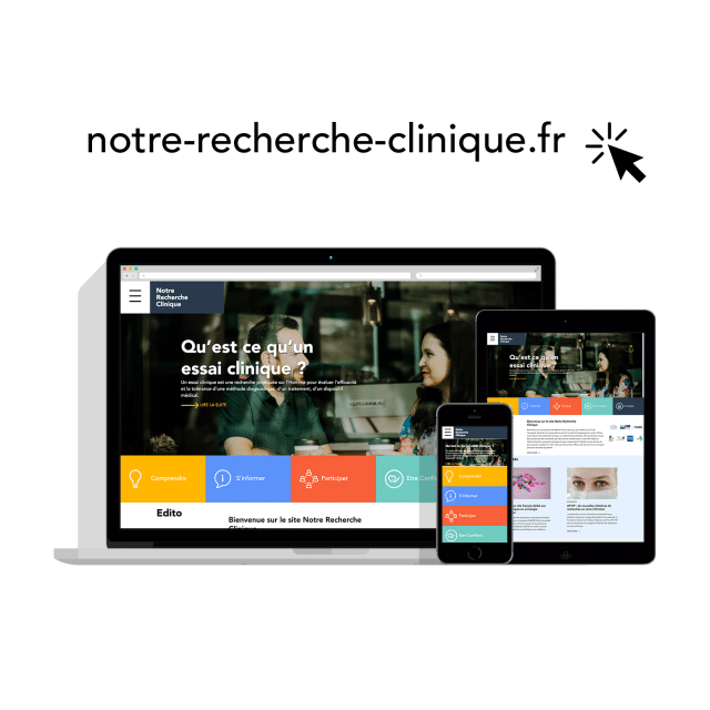 lancement du site notre-recherche-clinique